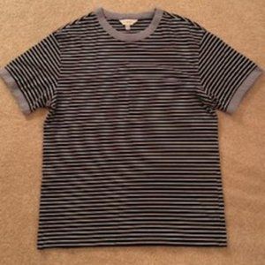 Club Monaco, Small, Blue/White stripes